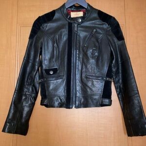 Levi's Lambskin Biker Jacket Leather Jacket Women